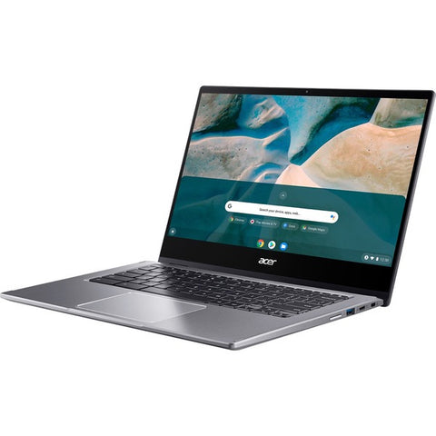 Acer, Inc Acer Chromebook Spin 514 CP514-1WH-R6YE - Flip design - AMD Ryzen 7 3700C / 2.3 GHz - Chrome OS - Radeon Graphics - 8 GB RAM - 256 GB SSD - 14" IPS touchscreen 1920 x 1080 (Full HD) - Wi-Fi 5 - steel gray - kbd: US